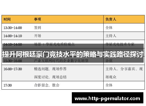 提升阿根廷豪门竞技水平的策略与实践路径探讨 提升阿根廷豪门竞技水平的策略与实践路径探讨